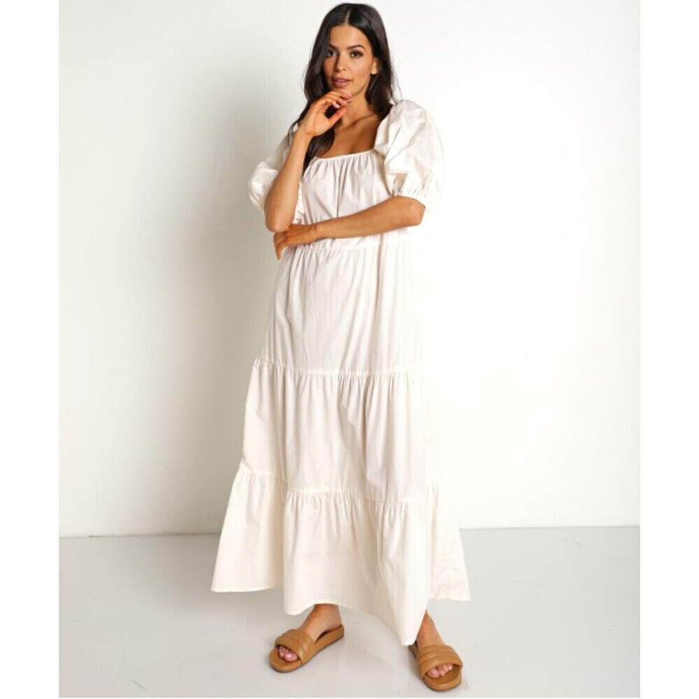 FAITHFULL Women's Ronan Midi Dressi n PLAIN SHELL Size US2 Small relax fit $299